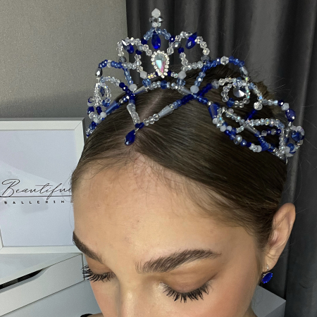 Tiara Royal Blue & Silver - Grand Pas Classique [5]