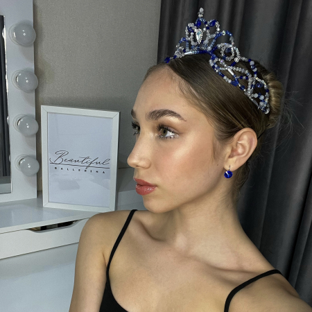 Tiara Royal Blue & Silver - Grand Pas Classique [4]