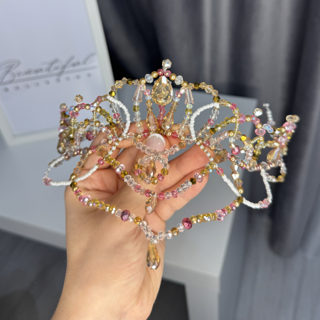 Tiara pink, gold & white - Medora - Le Corsaire [2]