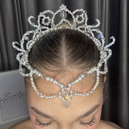 BB PRO TIARAS - Tiara White - Shades -  La Bayadere
