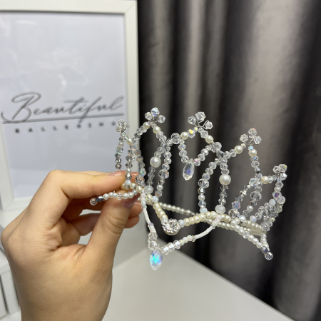 Tiara - white & silver - Odette [1]