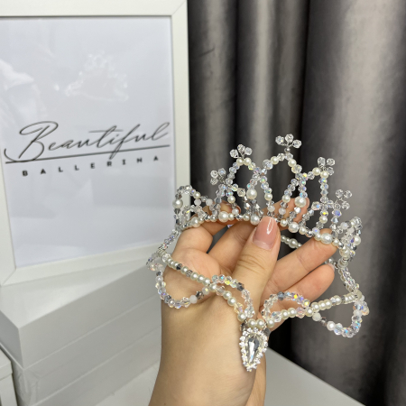 Tiara white & silver - Odette [2]