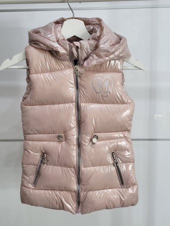 Incalzire - Vestă roz lungă pentru fete – Étoile - Beautiful Ballerina