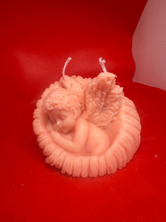 Beautyfull Handmade - Lumânare Îngeraș pe norișor