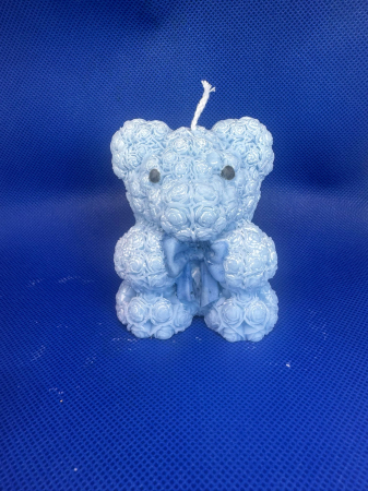 Beautyfull Handmade - Ursuleț cu textura florală