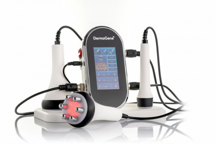 Dispozitiv de modelare corporală și de întinerire facială pentru cavitație și radiofrecvență SalonPro 2 în 1 [6]