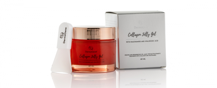 Mască cu gel ghid pentru fermitate și regenerare cu colagen, niacinamidă și acid hialuronic [2]