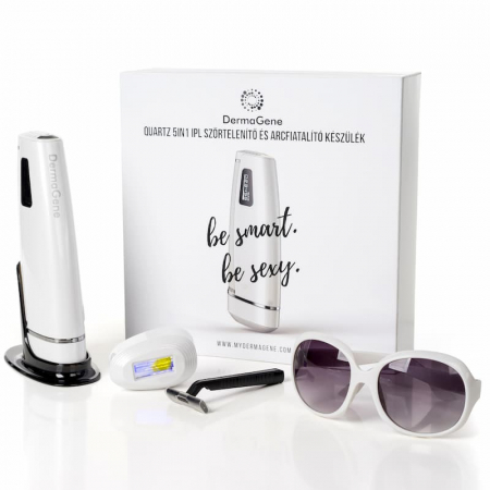 Ingrijirea fetei - Quartz 5in1 IPL Dispozitiv de îndepărtare permanentă a părului Rejuvenator facial, Dispozitiv de tratare a petelor pigmentare și a venelor varicoase