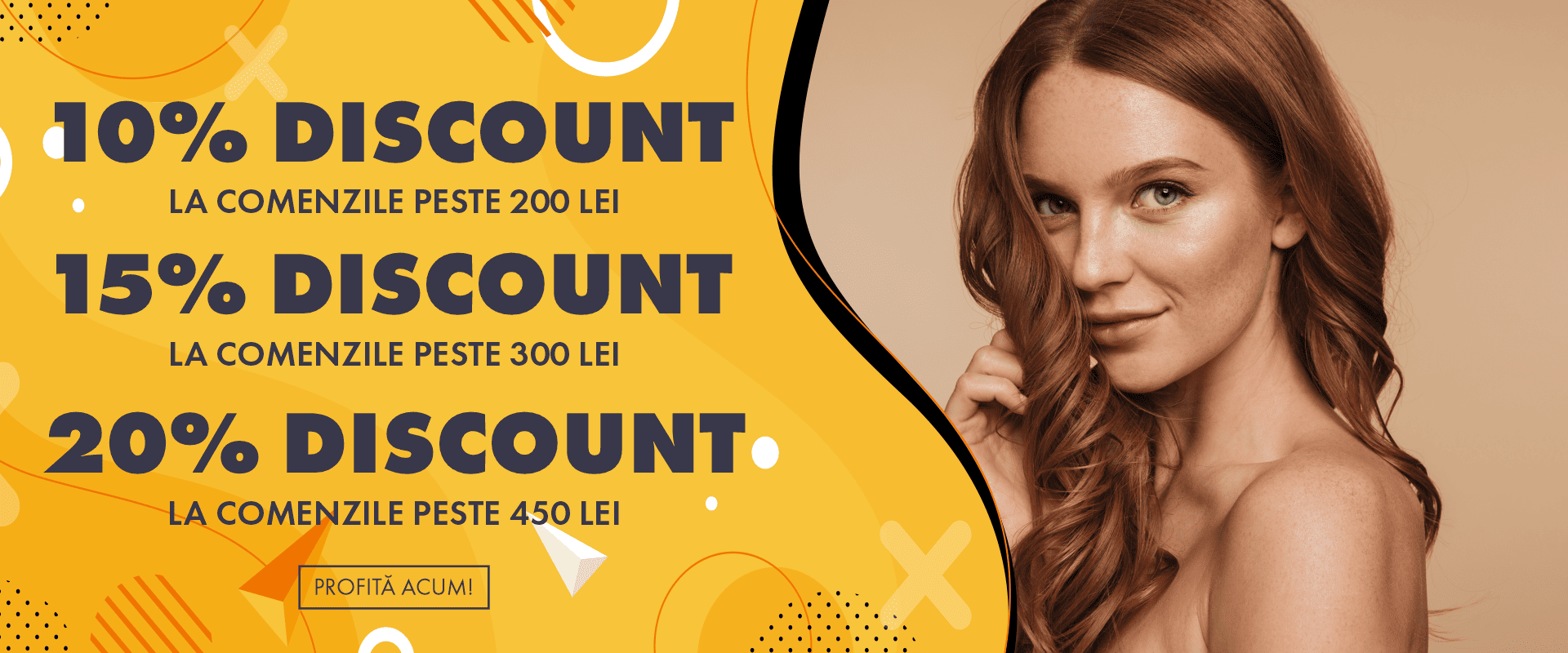 Profita de reduceri:
