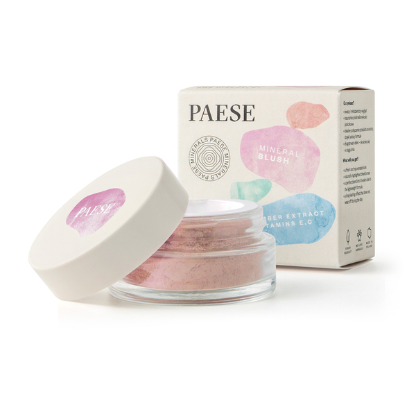 Fard de obraz mineral, Blush nuanta 302C Mallow - 6g [1]