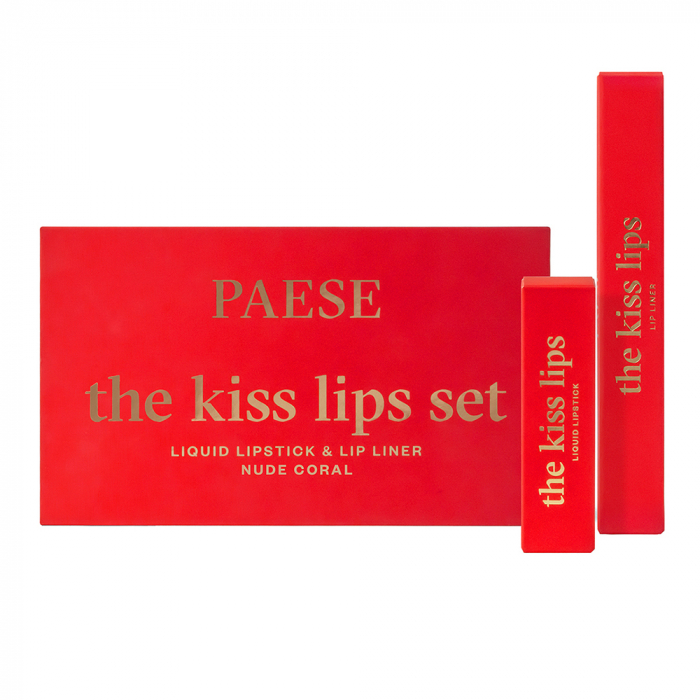 PAESE GIFT SET THE KISS LIPS NUDE CORAL 02 [5]