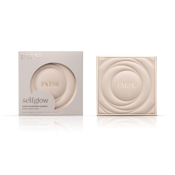 SelfGlow Nude Eyeshadow Palette - Paleta farduri nude versatila [2]