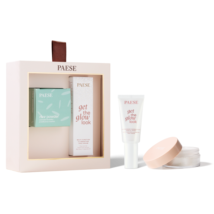 SET ALL ABOUT THE BASE ( GET THE GLOW ILLUMINATING FACE CREAM+ RICE POWDER) [1]