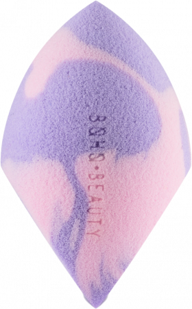 ACCESORII - Buretel de machiaj - Boho Blender Lilac&Rose V Cut
