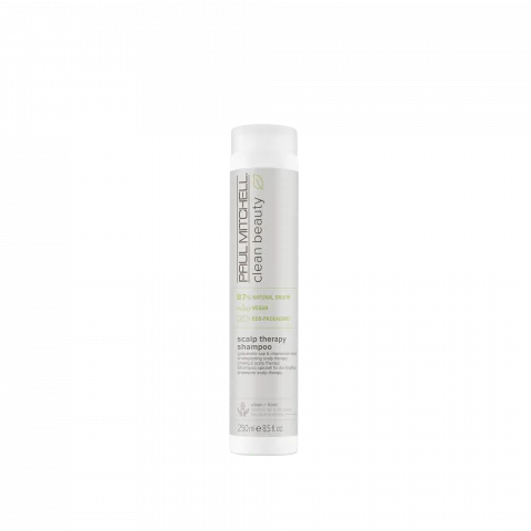 Șampon Profesional - CLEAN BEAUTY SCALP THERAPY SHAMPOO, SAMPON NUTRITIV CU MUSETEL PENTRU SCALP ECHILIBRAT  250 ML