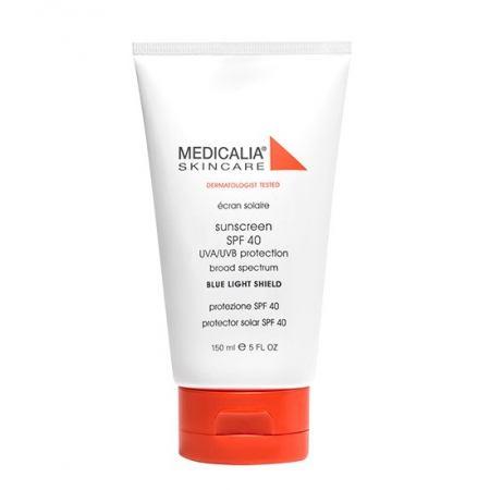 Reduceri - Crema de zi cu factor de protectie SPF 40, Sunscreen SPF 40 UVA/UVB + Blue Light Shield - 150ml