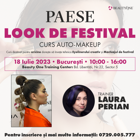 PROMOȚII - Curs Auto-Make up - Look de festival, BUCURESTI