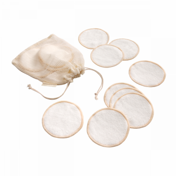 Demachiere și tonifiere - Dischete demachiante reutilizabile, Reusable Make-up Remover, gama The Basics - 15 buc