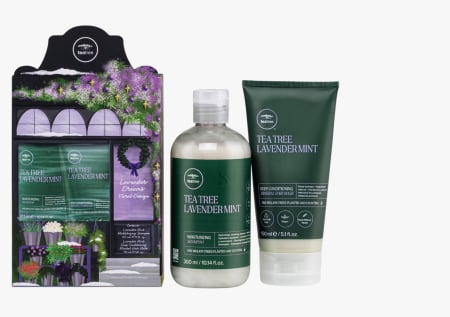 Șampon Profesional - GIFT LAVENDERE MINT MOISTURIZING SET, SET HIDRATARE CU LAVANDA PENTRU PARUL USCAT