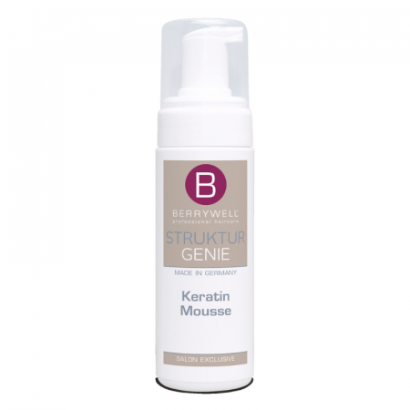 Tratamente și măști profesionale - Keratin Mousse, Spuma tratament pentru parul uscat - 151 ml