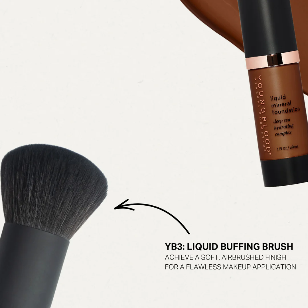 YB3 Liquid Buffing, Pensula pentru Fond de Ten Lichid YB3 Luxe [1]