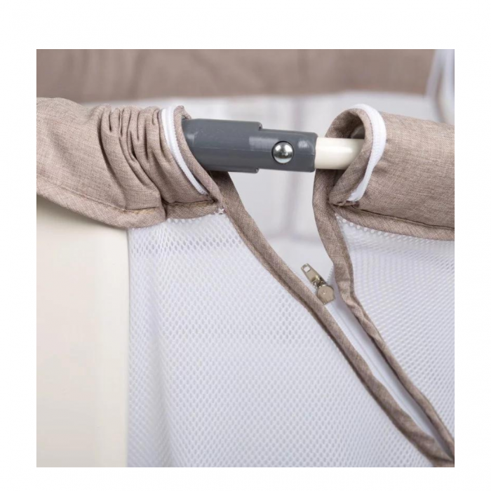 BabyGo - Patut co-sleeper Vivaldi Beige [3]