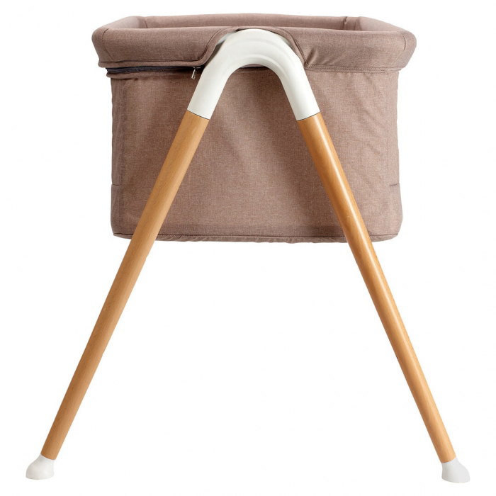 BabyGo - Patut cu cadru din Lemn Goodnight Beige [3]