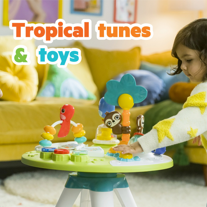 Bright Starts - Centru de activitati 2 in 1 Tropic Cool [15]
