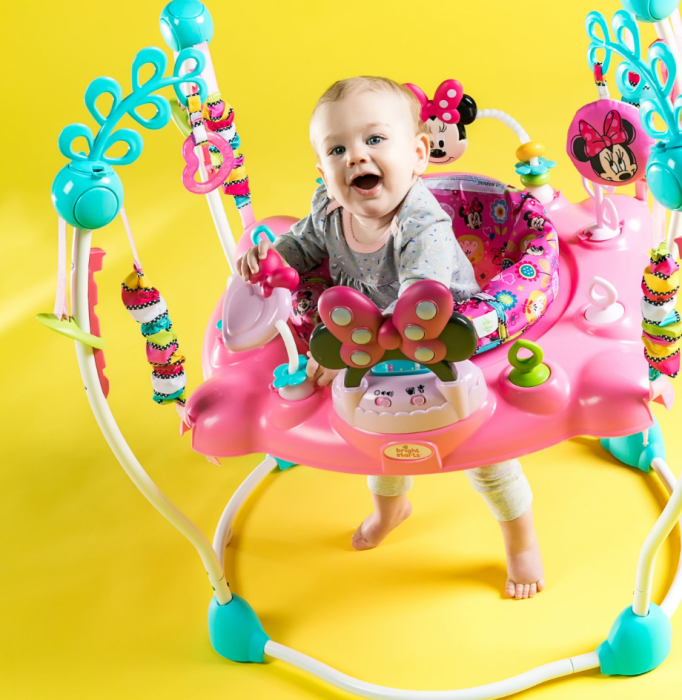 Disney jumperoo hot sale minnie mouse