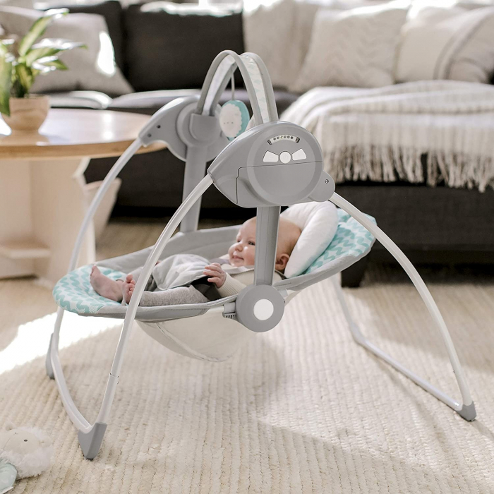 Ingenuity - Leagan portabil Swingity Swing, Goji [5]