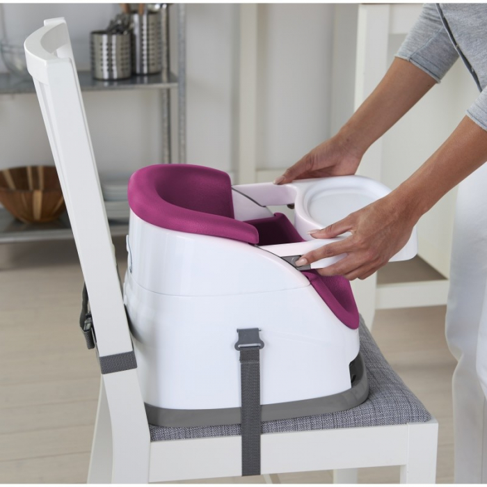 Ingenuity - Scaun de masa 2 in 1 Pink Flambe [4]