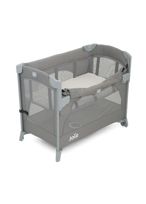 Joie - Patut pliant pentru cosleeping Kubbie Foggy Gray [8]