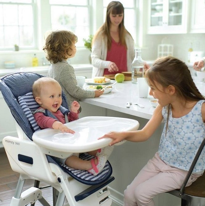 PROMO! Joie - Scaun de masa Mimzy Spin 3 in 1 Tile [6]