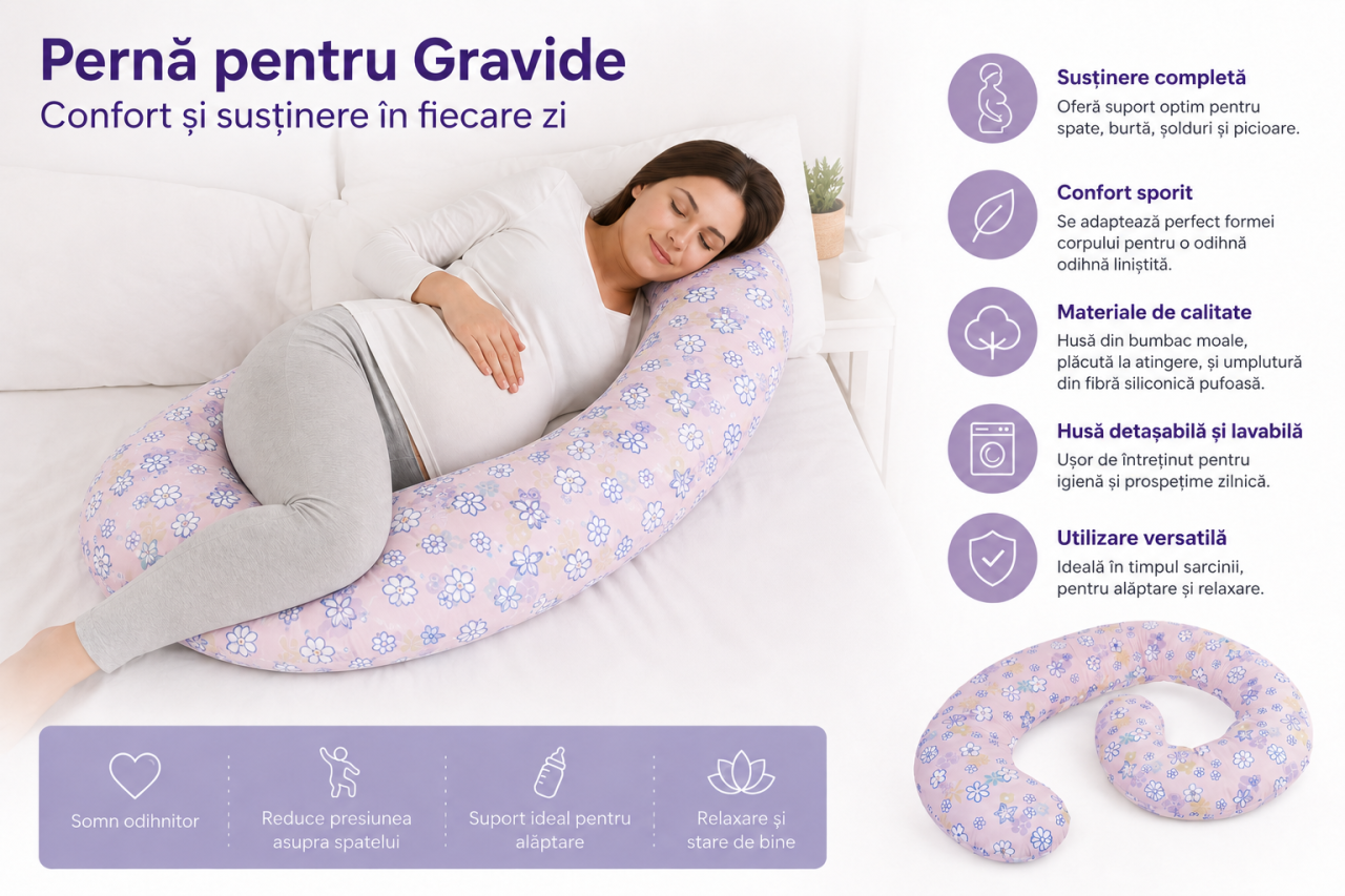 Perna in forma cifrei 9 pentru gravide Sweet dreams BEBEDECO [2]
