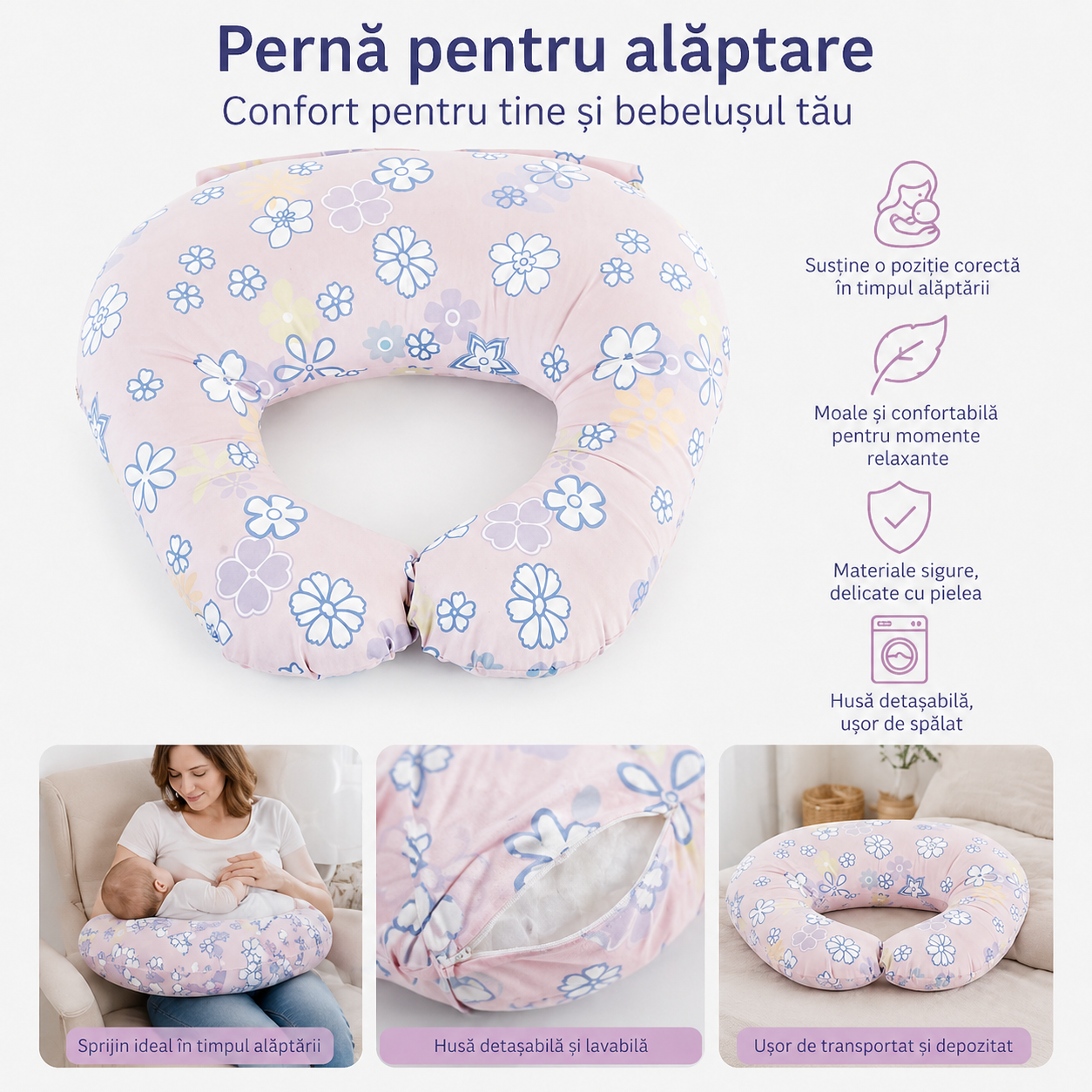 Perna de alaptat Sweet dreams BEBEDECO [2]