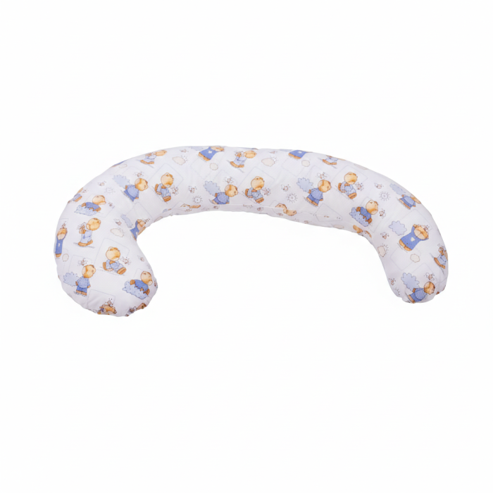 Set perne gravide - Perna pentru gravide in forma literei C BEBEDECO Bee Friends si Perna colac epiziotomie si hemoroizi [7]