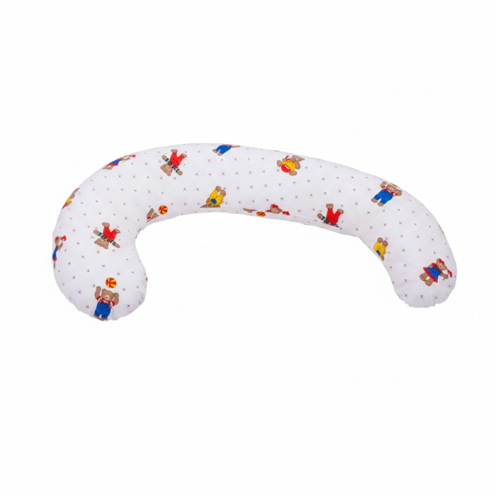 Set perne gravide - Perna pentru gravide in forma literei C BEBEDECO Martinel la joaca si Perna colac epiziotomie si hemoroizi [5]