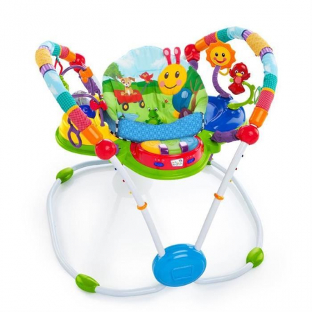 Centre de activitati si saltelute de joaca - Baby Einstein - Jumper Neighborhood Friends