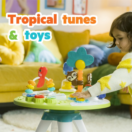 Bright Starts - Centru de activitati 2 in 1 Tropic Cool [14]
