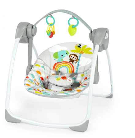 Leagane si balansoare - Bright Starts - Leagan portabil Playful Paradise