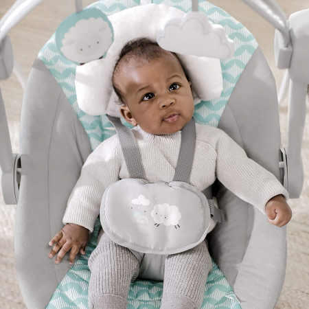 Ingenuity - Leagan portabil Swingity Swing, Goji [7]