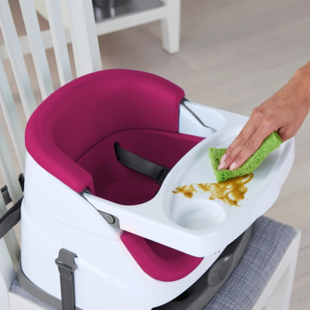 Ingenuity - Scaun de masa 2 in 1 Pink Flambe [2]