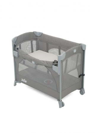 Joie - Patut pliant pentru cosleeping Kubbie Foggy Gray [4]
