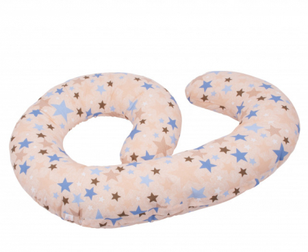 Perne gravide 3 in 1 in forma Cifrei 9 BEBEDECO - Perna gravide 3 in 1 Summer Nights in forma cifrei 9 BEBEDECO