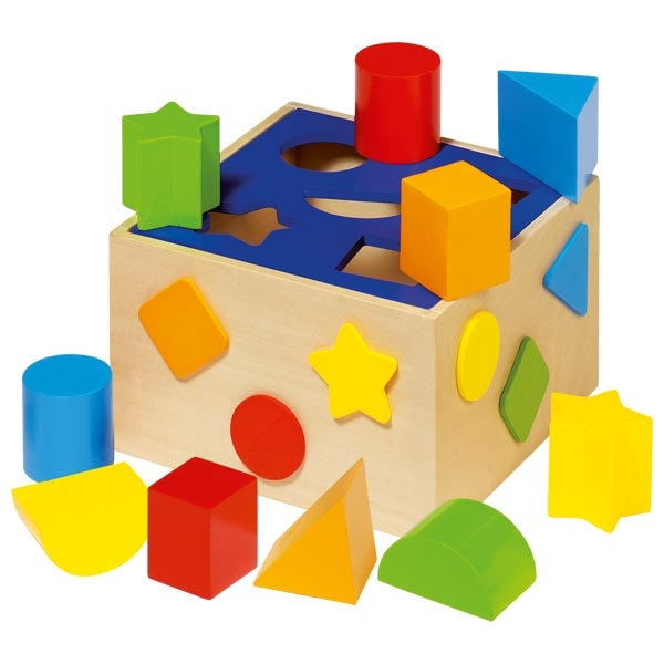 Cutie de sortare cu forme multicolore geometrice [1]