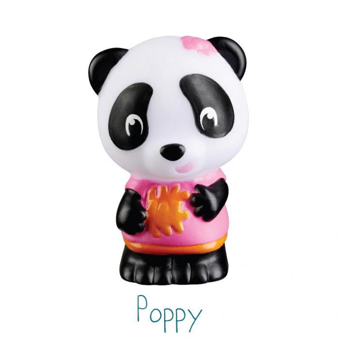 Familia de ursuleti Panda - Set figurine joc de rol [6]