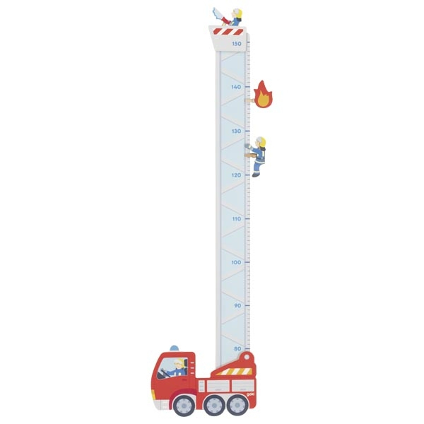 Metru pentru copii din lemn - Statia de pompieri [1]