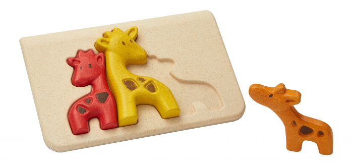 Puzzle din lemn cu girafe [1]