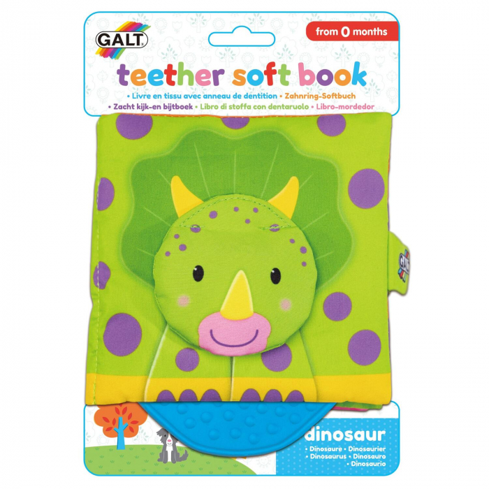 Soft book - Carticica moale Dinozaur [2]