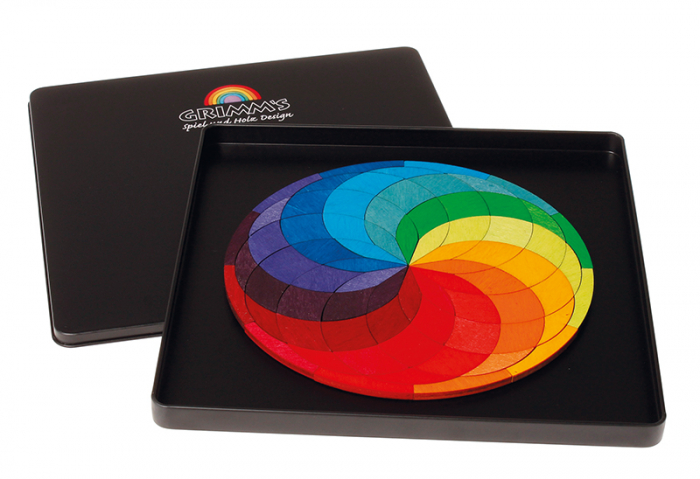 Spirala culorilor - puzzle magnetic [2]